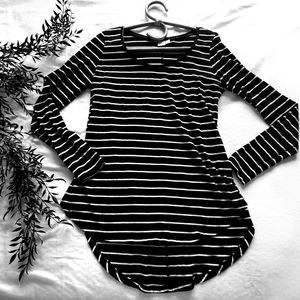 BP soft cotton blend tunic top minimalist L